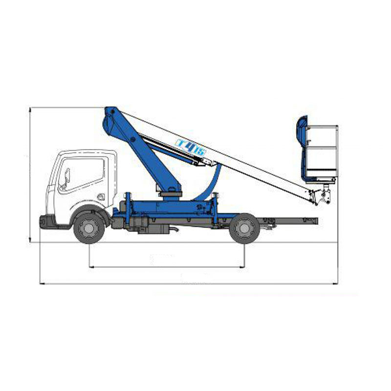 T415 forSte teleskopiraju'a platforma za rad na visini